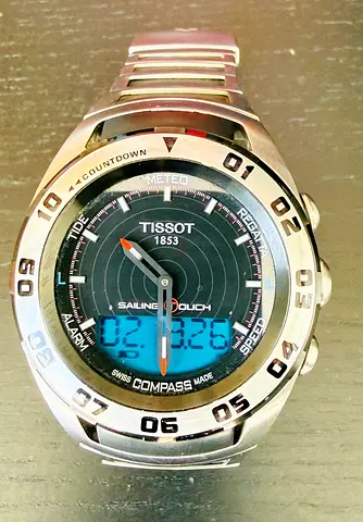 Tissot Sailing-Touch Multifunction Men's Watch - Stainless Steel