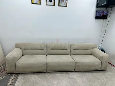 Perfect condition marina home three piece sofa