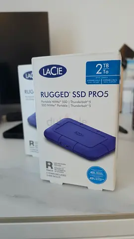 LaCie Rugged SSD Pro 2TB (Thunderbolt 5) - Boxed Sealed