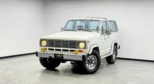1982 Nissan Patrol Safar, Classic 3-Door 4x4, GCC Specs.