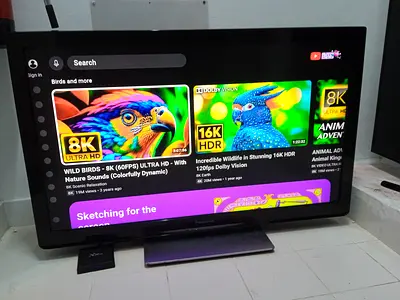 Panasonic Tv 42 inch With Smart Tv Box Good Working Condition