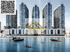 With a 10% down payment, live in luxury in the finest towers of Ajman with a water view, no fees.