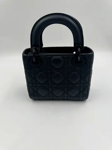 Dior mini lady dior cannage leather black 2020