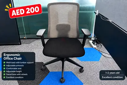 office chair GUESS MB BLACK