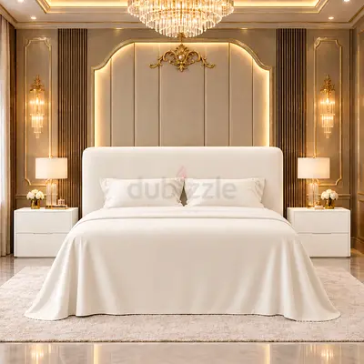 New brand Queen size bed upholstered bed with storage bed- modern luxury Queen bed