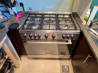 Technogas 5 Rings Full Gas Cooker with Fan Inside Oven C3X96G5VCF