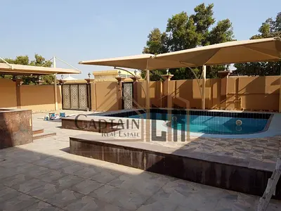Luxurious 5bhk Villa 💰 PRICE: AED 180,000 ONLY 💳 🛏️ 5 Bedrooms | 🚿 7 Washrooms | 🏊♂️ Private Swimming Pool