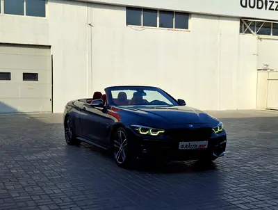AED 1557/month | 2018 BMW 4-Series 440i Convertible | GCC Specs | Ref#522270