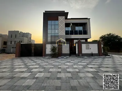الياسمين – عجمان | فيلا كورنر بتصميم عصري | 5 غرف ماستر + روف | موقع استراتيجي | سعر شامل رسوم التسجيل + رسوم المكيفات والكهرباء والمياه