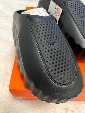 Nike mind black slipper — brand new with tags, size 45 fits 43.5 for the normal shoes