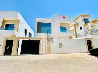 فيلا جديدة مودرن للبيع في الياسمين عجمان - 5 غرف ماستر | سعر لقطة وقريب من شارع محمد بن زايد | جاهزة للسكن