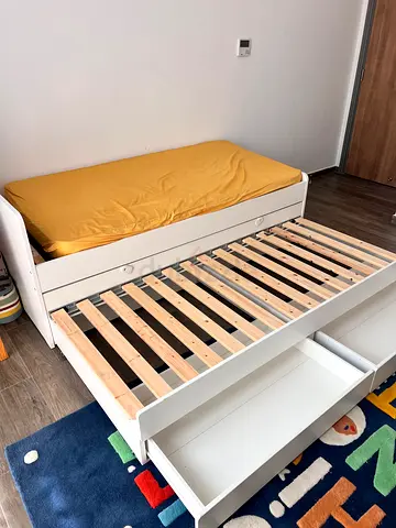 NEW IKEA SLAKT Bed frame with underbed and storage
