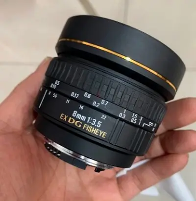 Nikon Mount Fisheyes Sigma 8mm F3.5