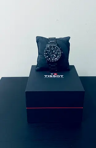 TISSOT Supersport Chrono Black Men's Watch for Sale
