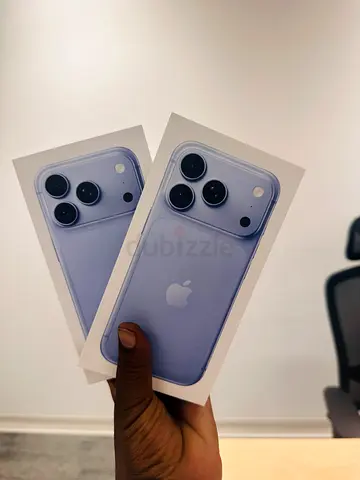 Two Brand New Apple iPhone 18 Pro Max Boxes