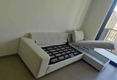 L shape sofa bed with mattress vimle