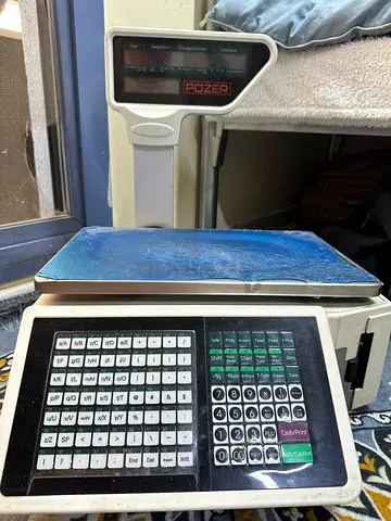 POZER TMA30 Commercial Label Printing Weighing Scale – 30kg