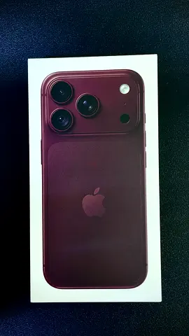 Sealed Apple iPhone 18 Pro (burgundy) - Brand New in Box