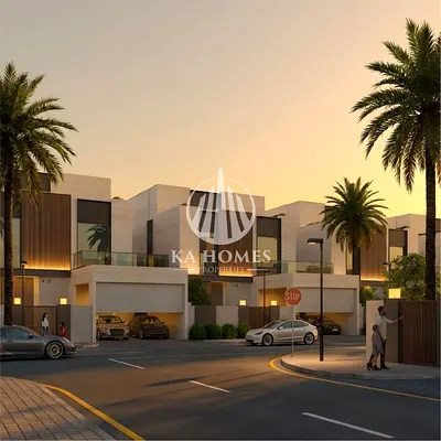 🌳 Plots in Al Hoshi with 3-year installments in a peaceful environment with a central landscaped park