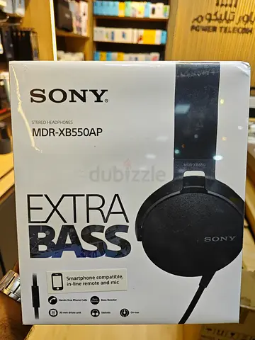 Sony MDR-XB550AP Extra Bass Over-Ear Headphones - Sealed Box