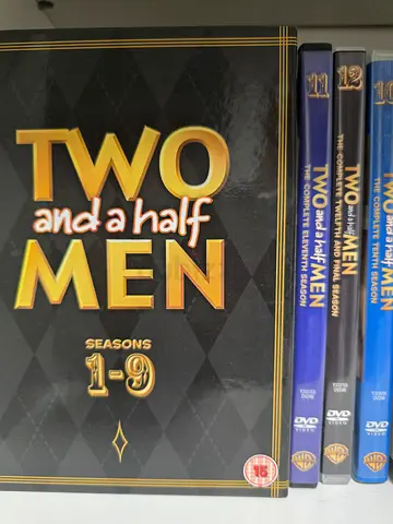 Two and a Half Men - Complete Seasons Collection (Seasons 1-12 boxed set visible)