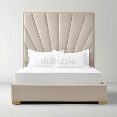 Long Headboard Bedframe | Fully Custom Made | Luxurious Design | Hydraulic Storage Can be Installed