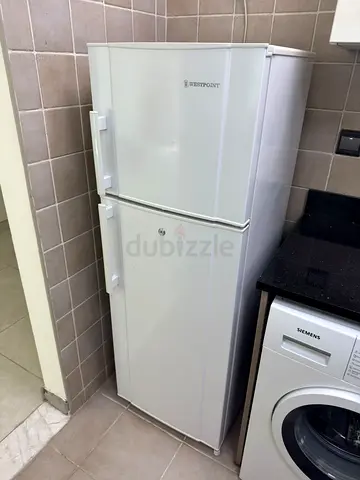 Whitepoint 2-Door Refrigerator - Compact, Good Condition