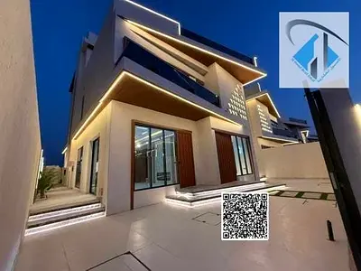 فيلا للبيع بتصميم حديث وتشطيب ممتاز شامل رسوم التسجيل والتمليك