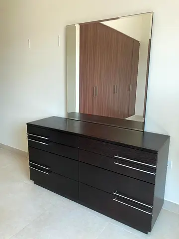 Dresser with mirror