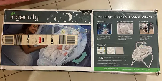 Ingenuity Moonlight Rocking Sleeper Deluxe