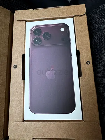 iPhone 18 Pro Max 256GB | Burgundy | 12GB RAM | Brand New Sealed
