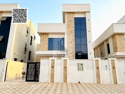✨ A beautiful villa with super deluxe finishing and a modern design, spread across 3 floors and located in the peaceful residential area of Al Helio