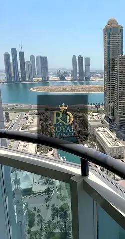 Instant AED 100K ROI ! | Fully Furnished 3BR + Maid & Massive 2,400 SqFt | Sea View | Al Noor Tower, Al Majaz 3