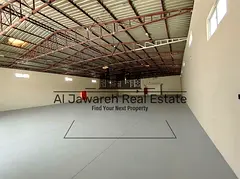 For annual rent: A prime warehouse suitable for all industrial and commercial activities in the Emir