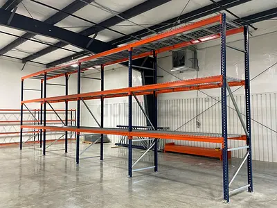 Rack mezzanine floor heavy duty pallet storage metal racks shelves