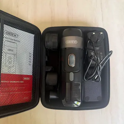 RRP 445AED HiBrew H4A Espresso Travel Coffee Machine- Flawless Condition