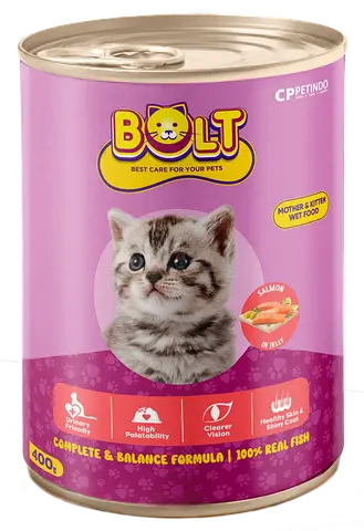 BOLT Mother & Kitten Wet Food 400 gm