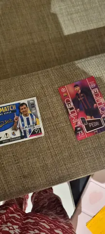 Two Football Trading Cards - Limited Edition & Match Worn Series