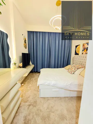 Furnished Studio Apartment With Big Balcony Ground floor Rent 39999AED
