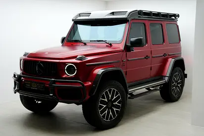 2022 Mercedes-AMG G63 4x4², Carbon Exterior/Interior, Roof Rack, Portal Axles, Gargash Warr + Serv!!