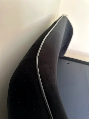 Black Velvet Bed with Mattress 160x200cm