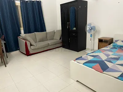 Fully furnished family room for couples and families