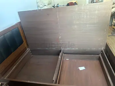 Single bed plus mattress plus bed side table
