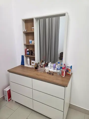 Dresser from home center. Goodas new