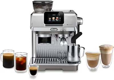 De'Longhi La Specialista Touch Espresso Machine with Grinder & Milk Frother – Cold Brew & Iced Coffe