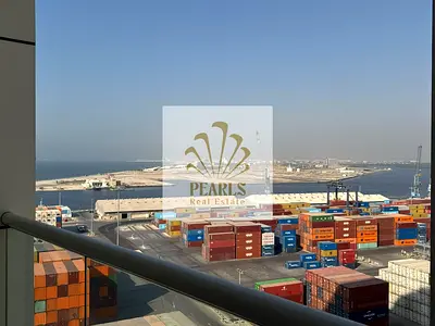 For Annual Rent in Liwara 1, 2 Master Bedrooms + Living Room, 3 Bathrooms, Balcony, Free Central AC, Built-in Wardrobes, Near Ajman Corniche & Marina,