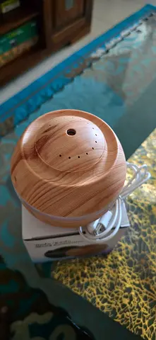3x Bodn.Kadn Portable Mini Wood Grain Humidifier / Aroma Diffuser (USB)