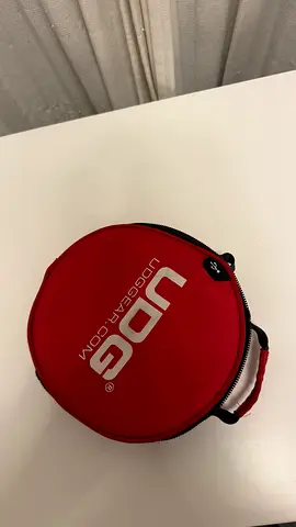 UDG Round Red Carry Case for Headphones/Accessories - Good Condition
