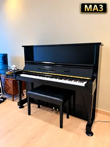 Kawai Black Upright Piano