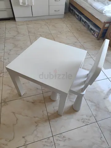 IKEA kids table and chair